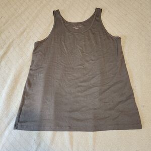 Ava & Viv Gray Green Tank Top